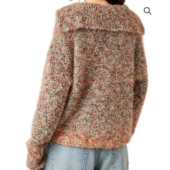 Brand New w Tags Free People Stellar Sweater Auburn Bay Size XS Extra Small - Picture 3 of 5
